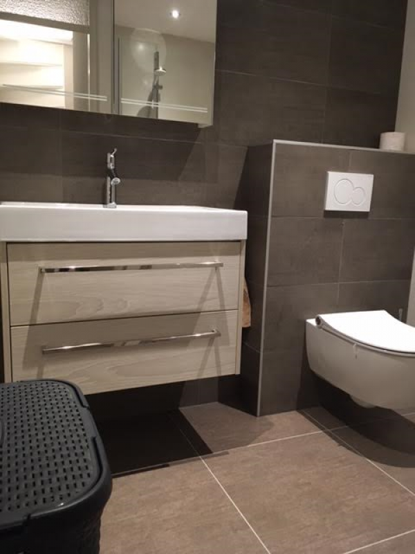 Kleine badkamer
