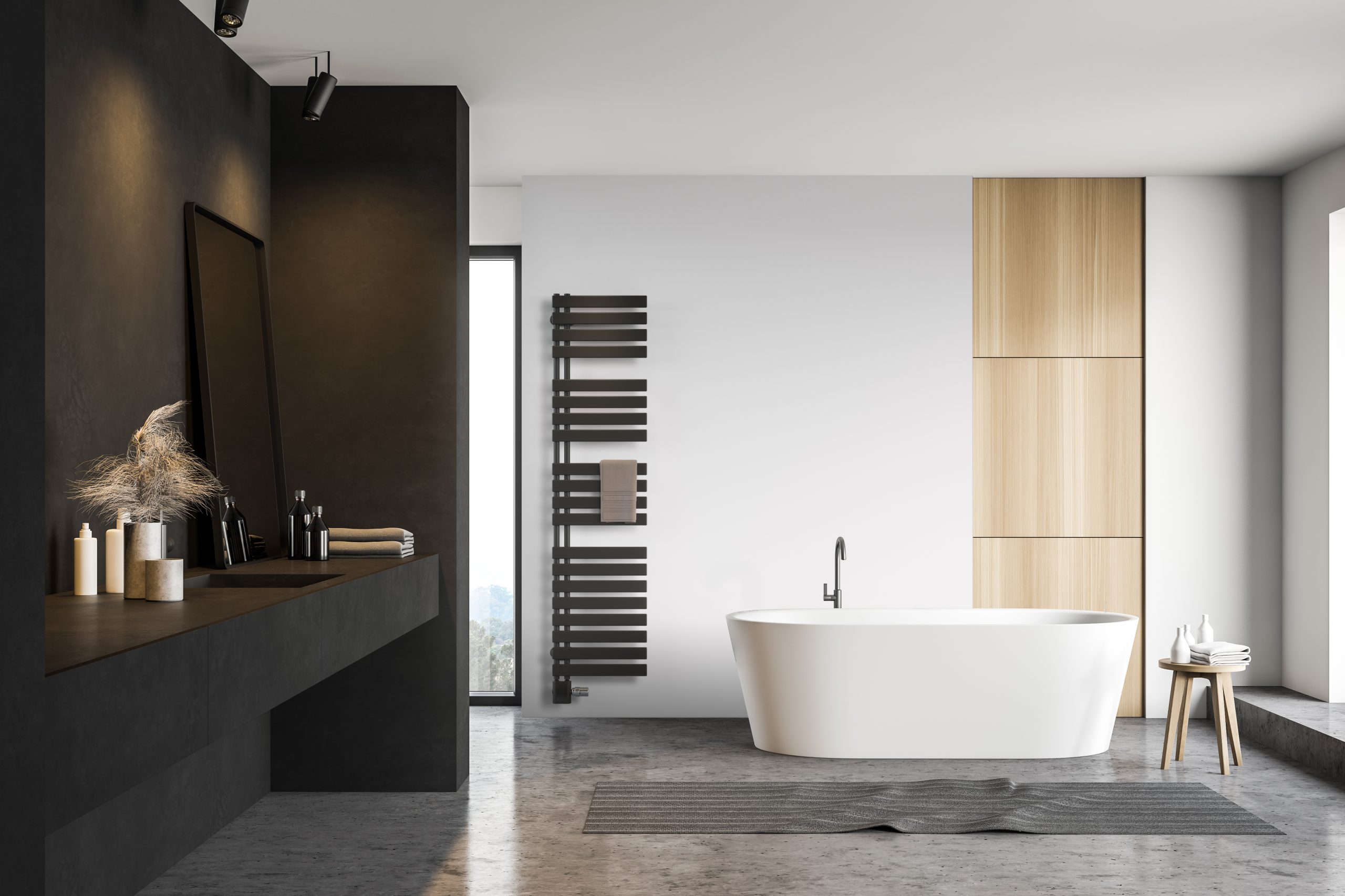 Aster HF-S-L Brown Grey N507 met handdoek