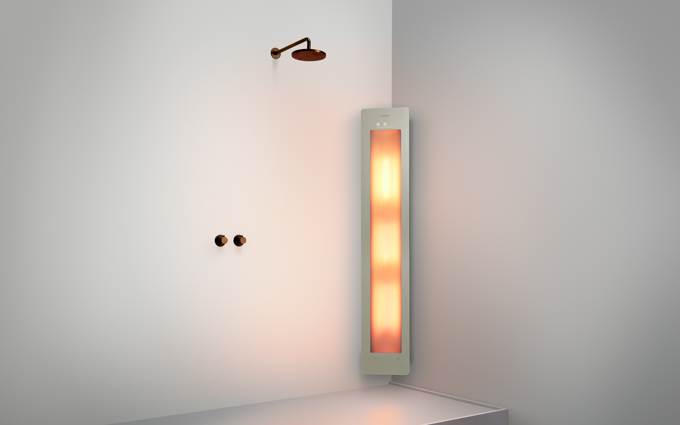 Sunshower ONEPLUS_L_Sand White_hoek_IR_verlengd--LOWRES