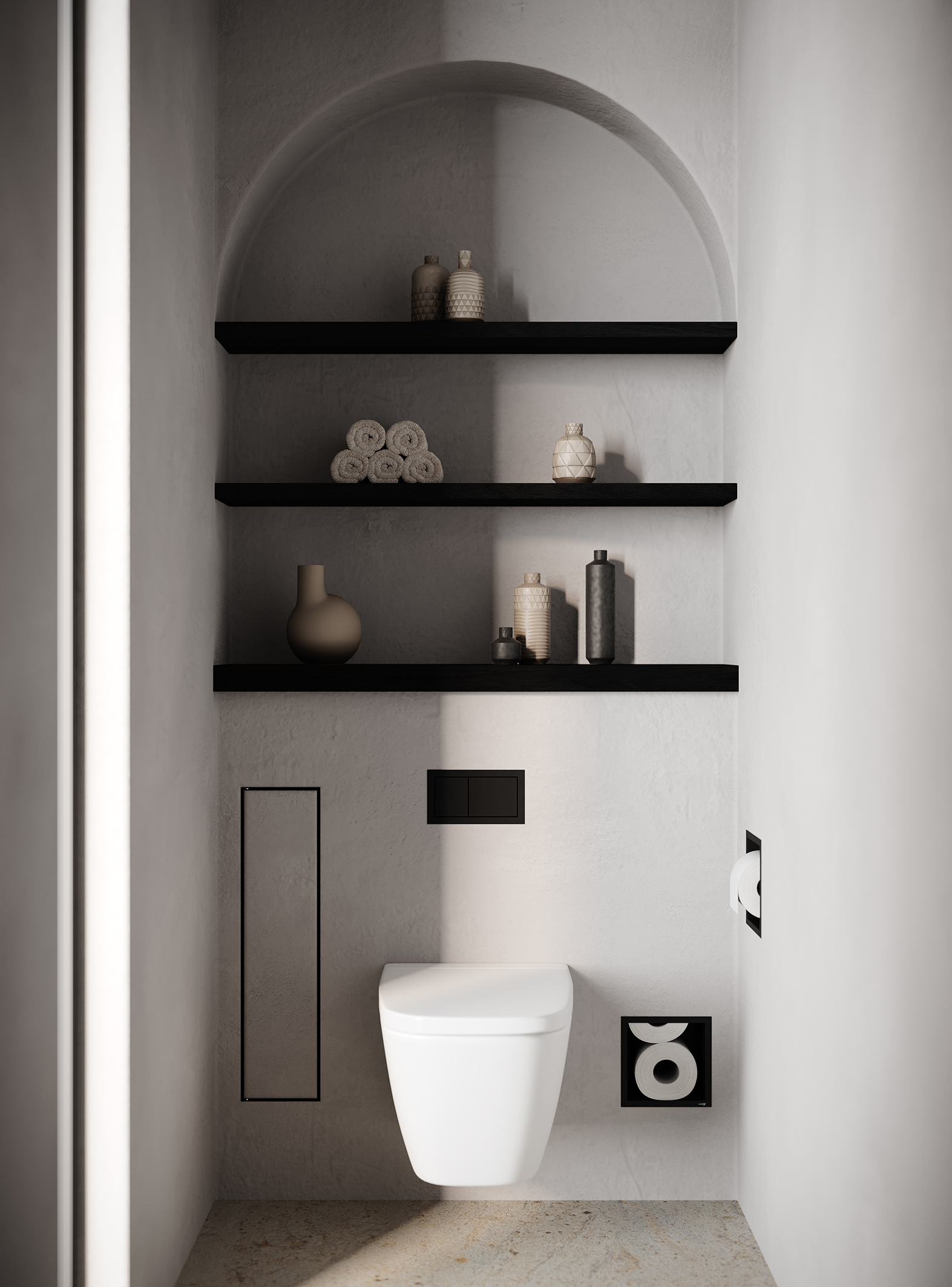 wooden-niche-shelf-black