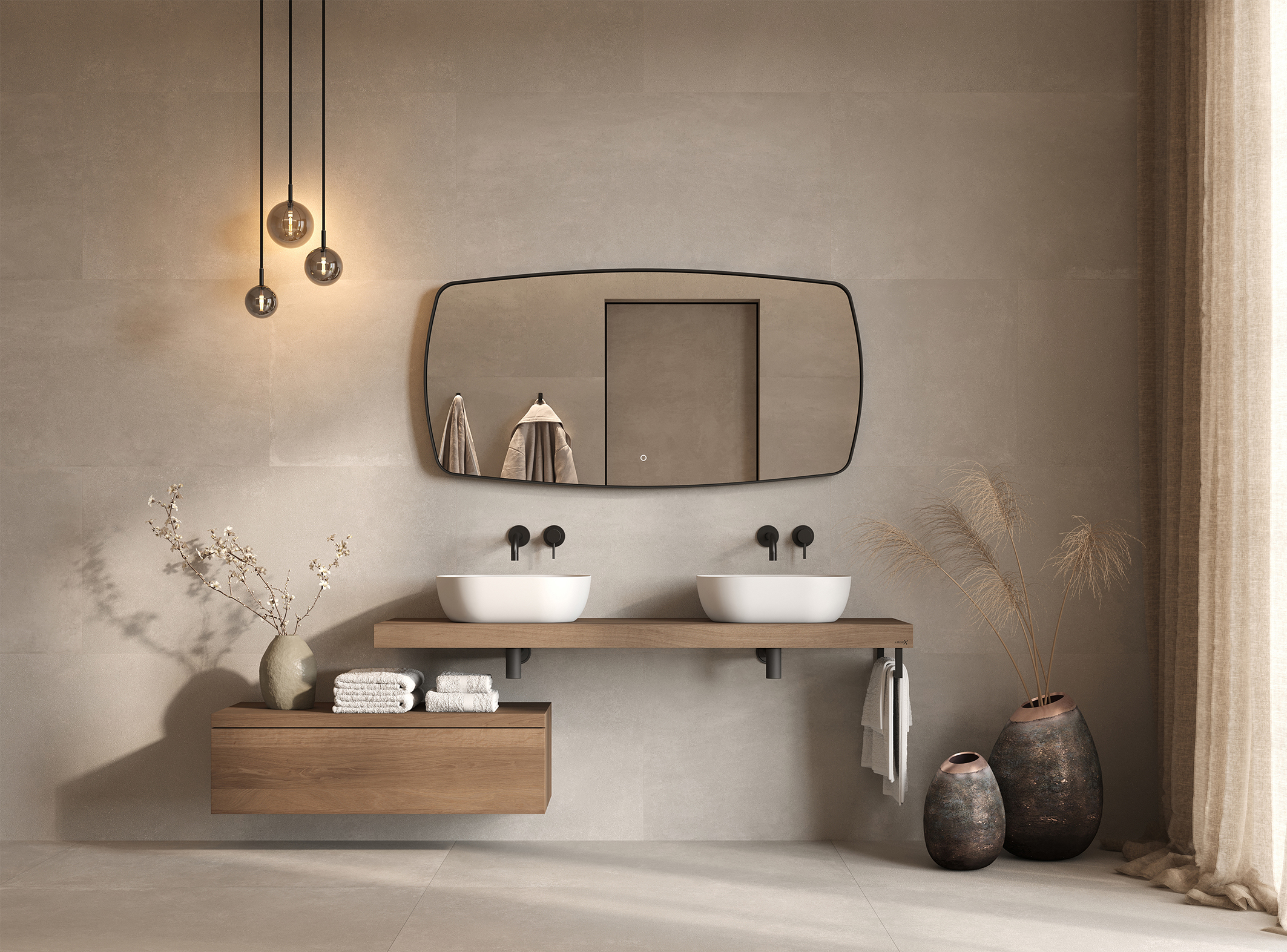 black-line-danish-oval
